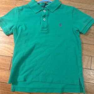 Ralph Lauren Teal Polo Kids Shirt